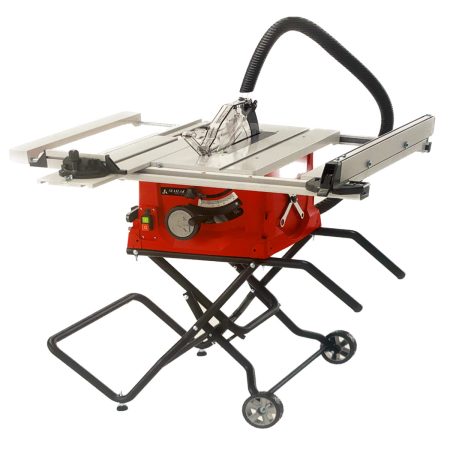 اره میزی 250 میلیمتر محک مجهز به گارد ریل و پایه تاشو TS-250M