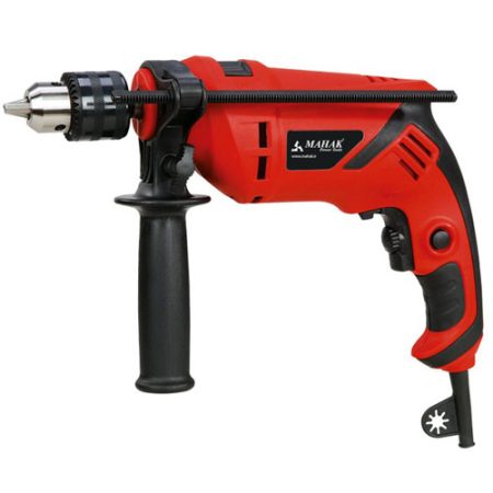 دریل دستی 13 میلیمتر 850 وات چکشی دور متغیر محک DM-850/1
