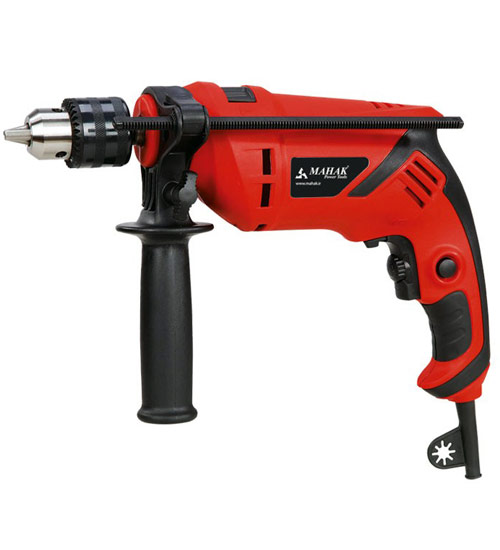 دریل دستی 13 میلیمتر 850 وات چکشی دور متغیر محک DM-850/1