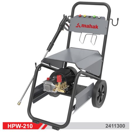 کارواش دینامی چرخ دار 210 بار 2800 وات خودمکش محک HPW-210